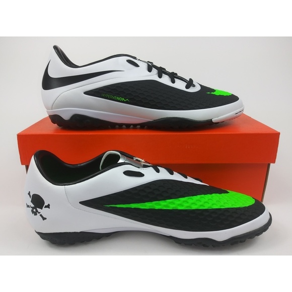 Nike Men Rare Hypervenom Phelon Turf White - Picture 8 of 8
